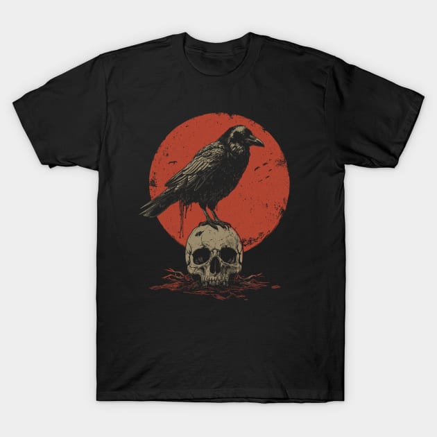 Bird of death T-Shirt by Yopi